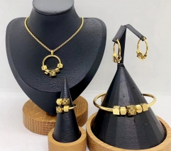 Stainless steel jewelry necklace earring bracelet ring Wholesale