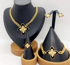 Stainless steel jewelry necklace earring bracelet ring Wholesale