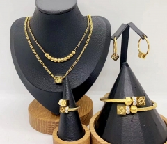 Stainless steel jewelry necklace earring bracelet ring Wholesale