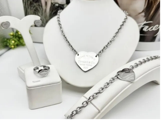 Stainless steel jewelry necklace earring bracelet ring Wholesale