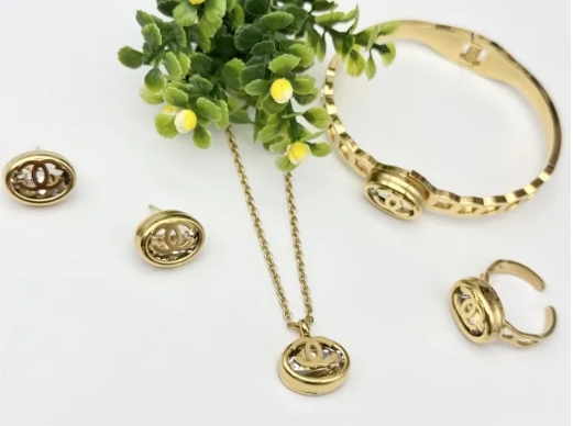 Stainless steel jewelry necklace earring bracelet ring Wholesale