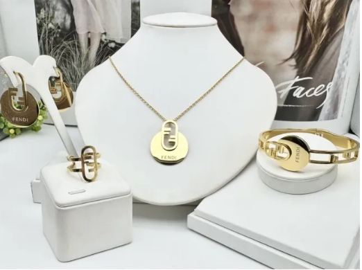 Stainless steel jewelry necklace earring bracelet ring Wholesale