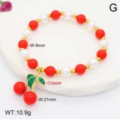 Stainless steel+copper jewelry Bracelet Wholesale
