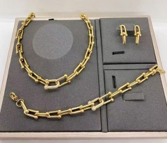 Stainless steel jewelry necklace earring Bracelet ring Wholesale