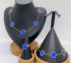 Stainless steel jewelry necklace earring bracelet ring Wholesale