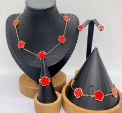 Stainless steel jewelry necklace earring bracelet ring Wholesale