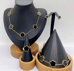 Stainless steel jewelry necklace earring bracelet ring Wholesale