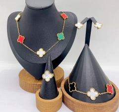 Stainless steel jewelry necklace earring bracelet ring Wholesale