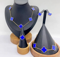 Stainless steel jewelry necklace earring bracelet ring Wholesale