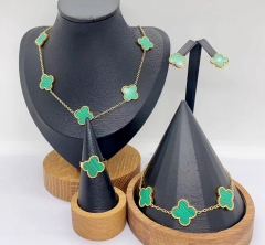 Stainless steel jewelry necklace earring bracelet ring Wholesale