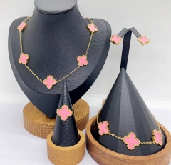 Stainless steel jewelry necklace earring bracelet ring Wholesale