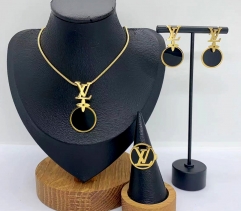 Stainless steel jewelry necklace earring bracelet ring Wholesale