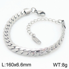 Fashion stainless steel bracelet NK chain men and women necklace ins style stainless steel Figaro chain couple jewelry