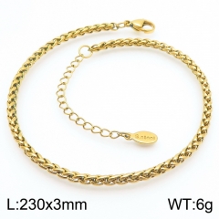 Simple DIY Stainless Steel Anklet Jewelry for Women