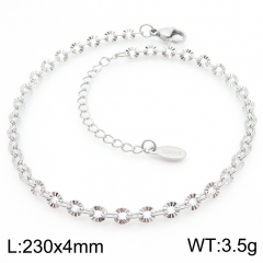 Simple DIY Stainless Steel Anklet Jewelry for Women