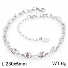 Simple DIY Stainless Steel Anklet Jewelry for Women