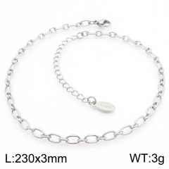 Simple DIY Stainless Steel Anklet Jewelry for Women