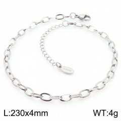 Simple DIY Stainless Steel Anklet Jewelry for Women