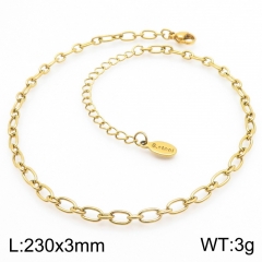 Simple DIY Stainless Steel Anklet Jewelry for Women
