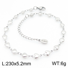 Simple DIY Stainless Steel Anklet Jewelry for Women