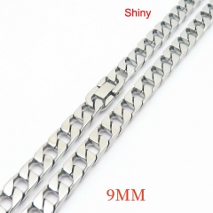 High quality men's and women's accessories personality simple bare body chain Cuban necklace jewelry