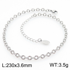 Simple DIY Stainless Steel Anklet Jewelry for Women