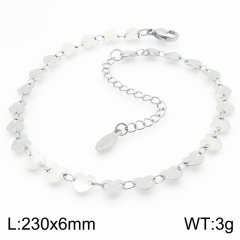 Simple DIY Stainless Steel Anklet Jewelry for Women