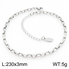 Simple DIY Stainless Steel Anklet Jewelry for Women