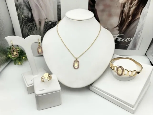 Stainless steel jewelry necklace earring bracelet ring Wholesale