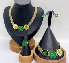 Stainless steel jewelry necklace earring bracelet ring Wholesale