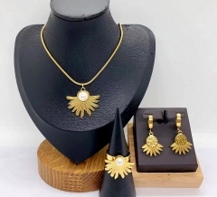 Stainless steel jewelry necklace earring ring Wholesale