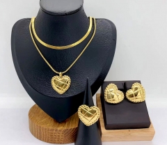 Stainless steel jewelry necklace earring ring Wholesale