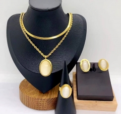 Stainless steel jewelry necklace earring ring Wholesale