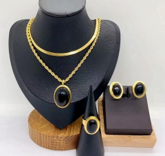 Stainless steel jewelry necklace earring ring Wholesale