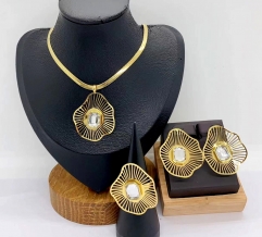 Stainless steel jewelry necklace earring ring Wholesale