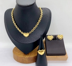 Stainless steel jewelry necklace earring ring Wholesale