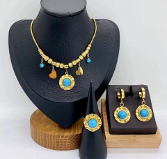 Stainless steel jewelry necklace earring ring Wholesale
