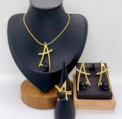 Stainless steel jewelry necklace earring ring Wholesale
