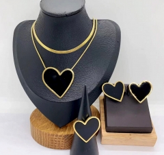 Stainless steel jewelry necklace earring ring Wholesale