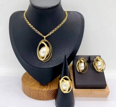 Stainless steel jewelry necklace earring ring Wholesale