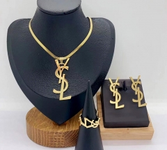 Stainless steel jewelry necklace earring ring Wholesale