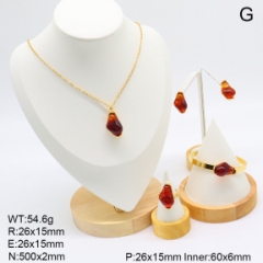 Stainless steel jewelry necklace Bracelet ring Earrings Wholesale