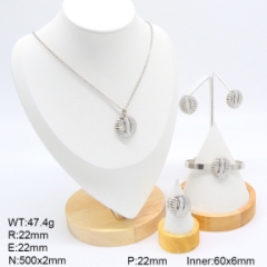 Stainless steel jewelry necklace Bracelet ring Earrings Wholesale