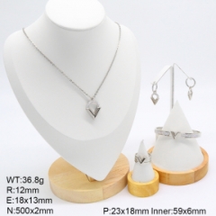 Stainless steel jewelry necklace Bracelet ring Earrings Wholesale