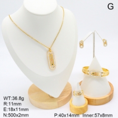 Stainless steel jewelry necklace Bracelet ring Earrings Wholesale