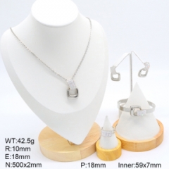 Stainless steel jewelry necklace Bracelet ring Earrings Wholesale