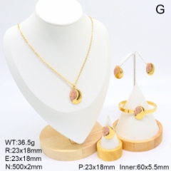 Stainless steel jewelry necklace Bracelet ring Earrings Wholesale