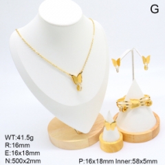 Stainless steel jewelry necklace Bracelet ring Earrings Wholesale