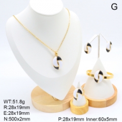 Stainless steel jewelry necklace Bracelet ring Earrings Wholesale