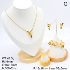 Stainless steel jewelry necklace Bracelet ring Earrings Wholesale